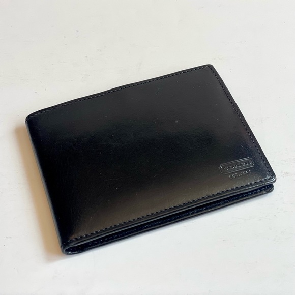 Coach Other - Coach Men's Sport Leather Bifold Wallet in Black